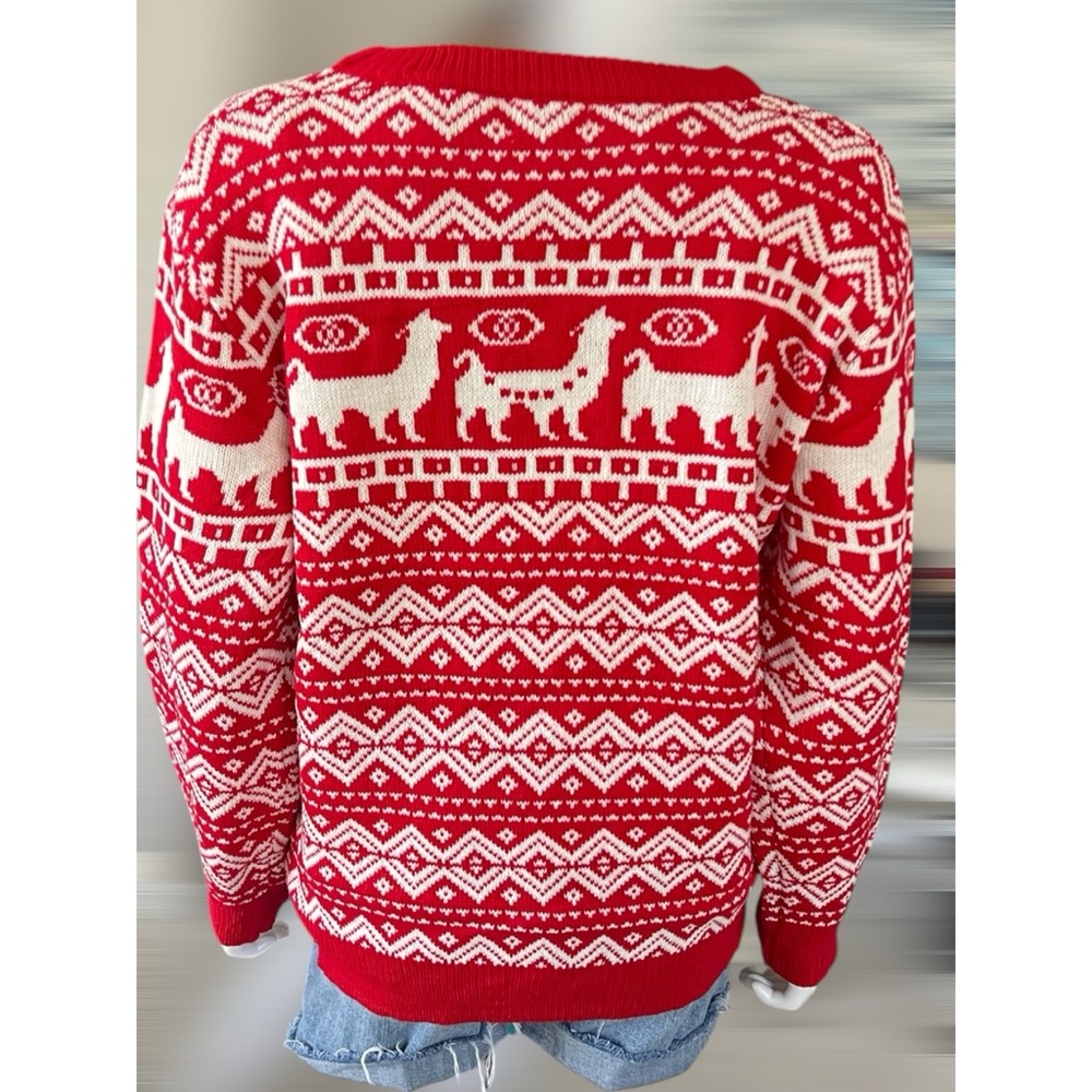 BIBI Cozy holiday sweater S M L XL - Picture 4 of 8